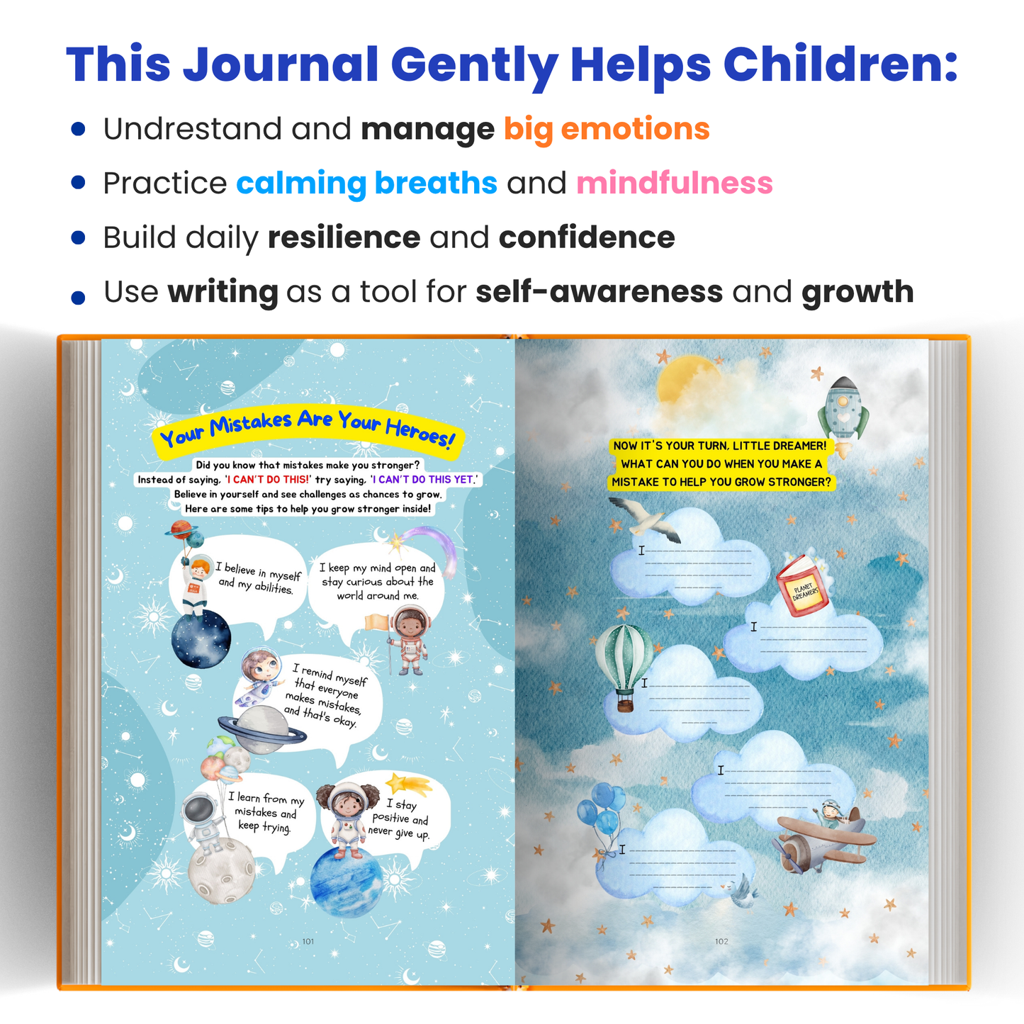 Planet Dreamers Kids Journal
