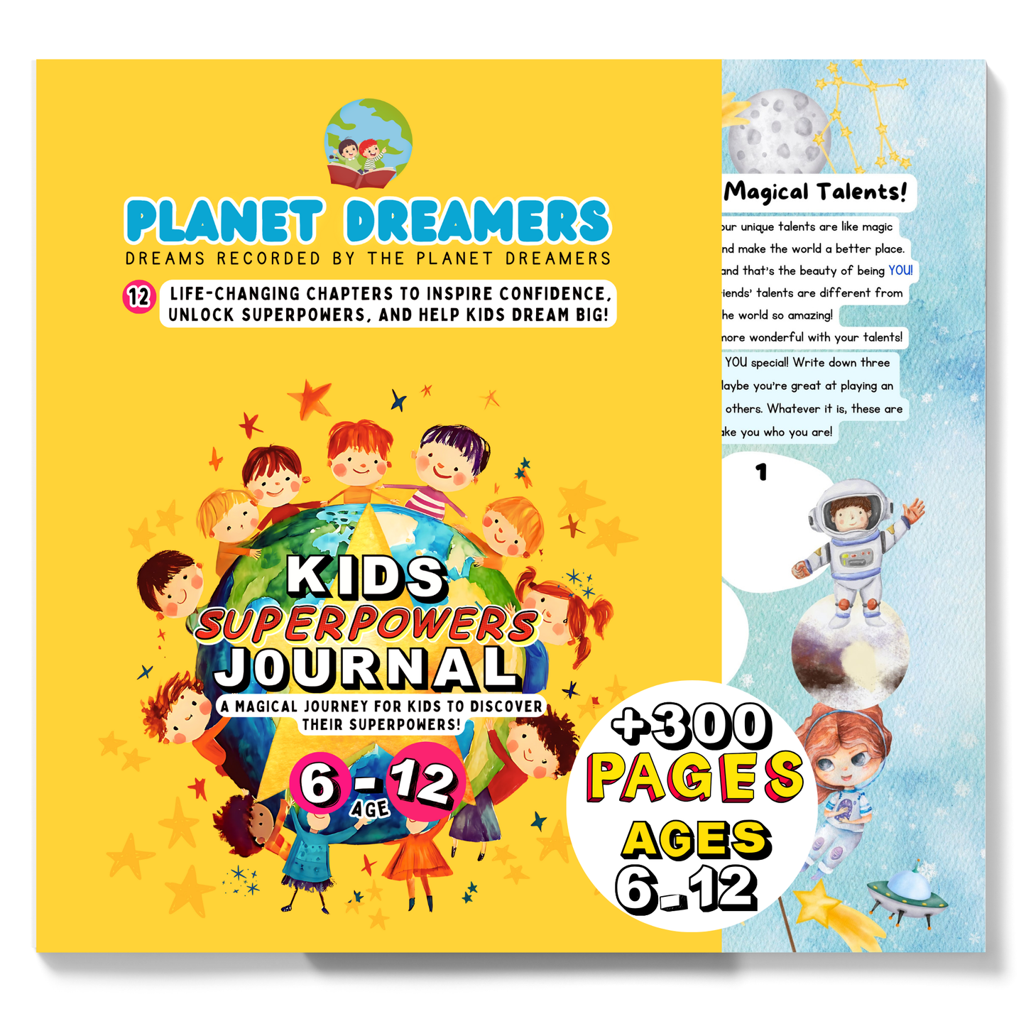 Planet Dreamers Kids Journal