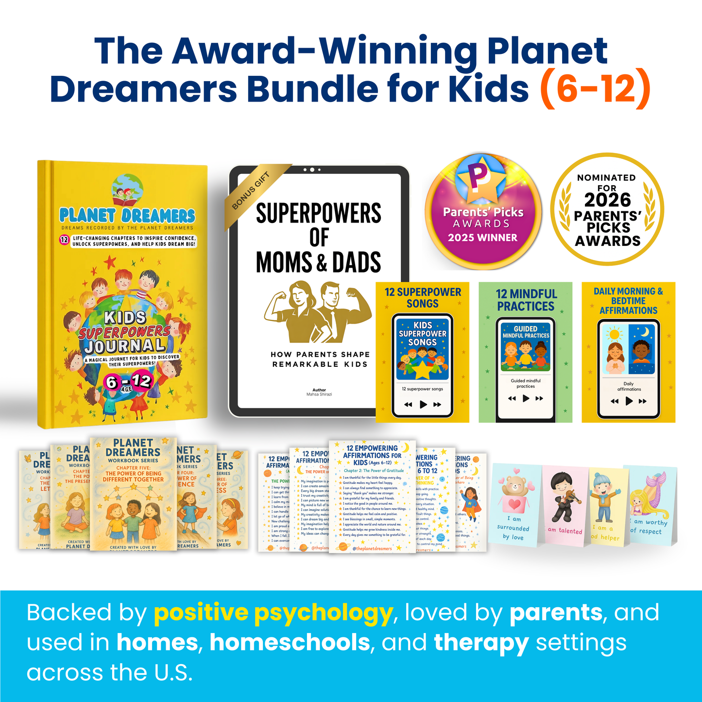 Award-Winning Planet Dreamers Journal Bundle (FREE SHIPPING)